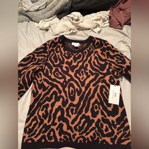 cheeta sweater
